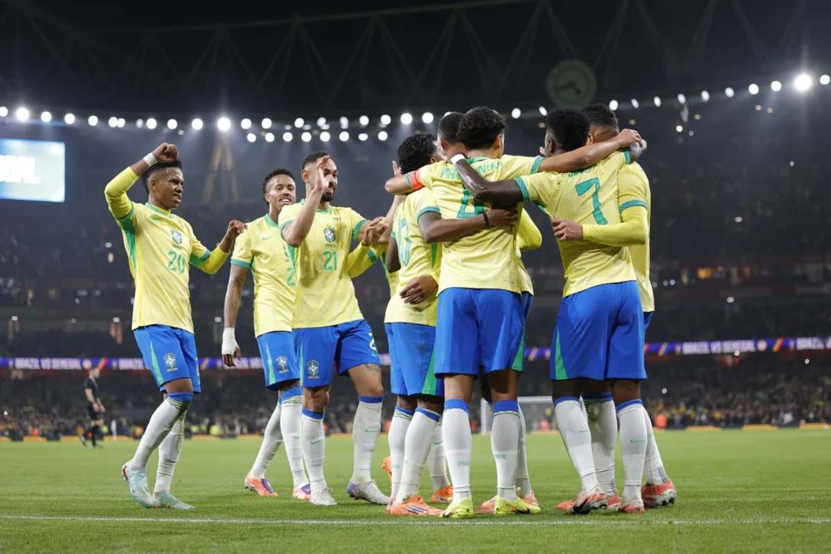 Brasil domina e conquista primeira vitória da história sobre Senegal - 