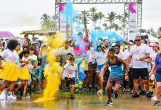 Mais de 4 mil corredores se preparam para a VII Corrida Colorida do Martagão Gesteira em Patamares - 