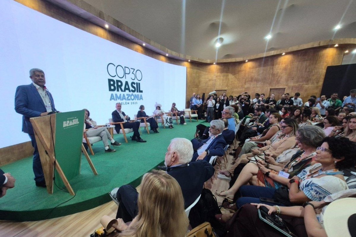 Jerônimo Rodrigues apresenta projetos de transição energética e conservação ambiental na COP30 - 