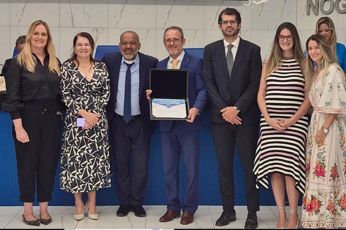 Desembargador Jefferson Muricy recebe título de cidadão de camaçariense por atuação em defesa da justiça do trabalho - 
