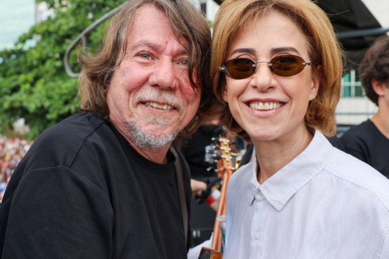 Lenine e Fernanda Torres