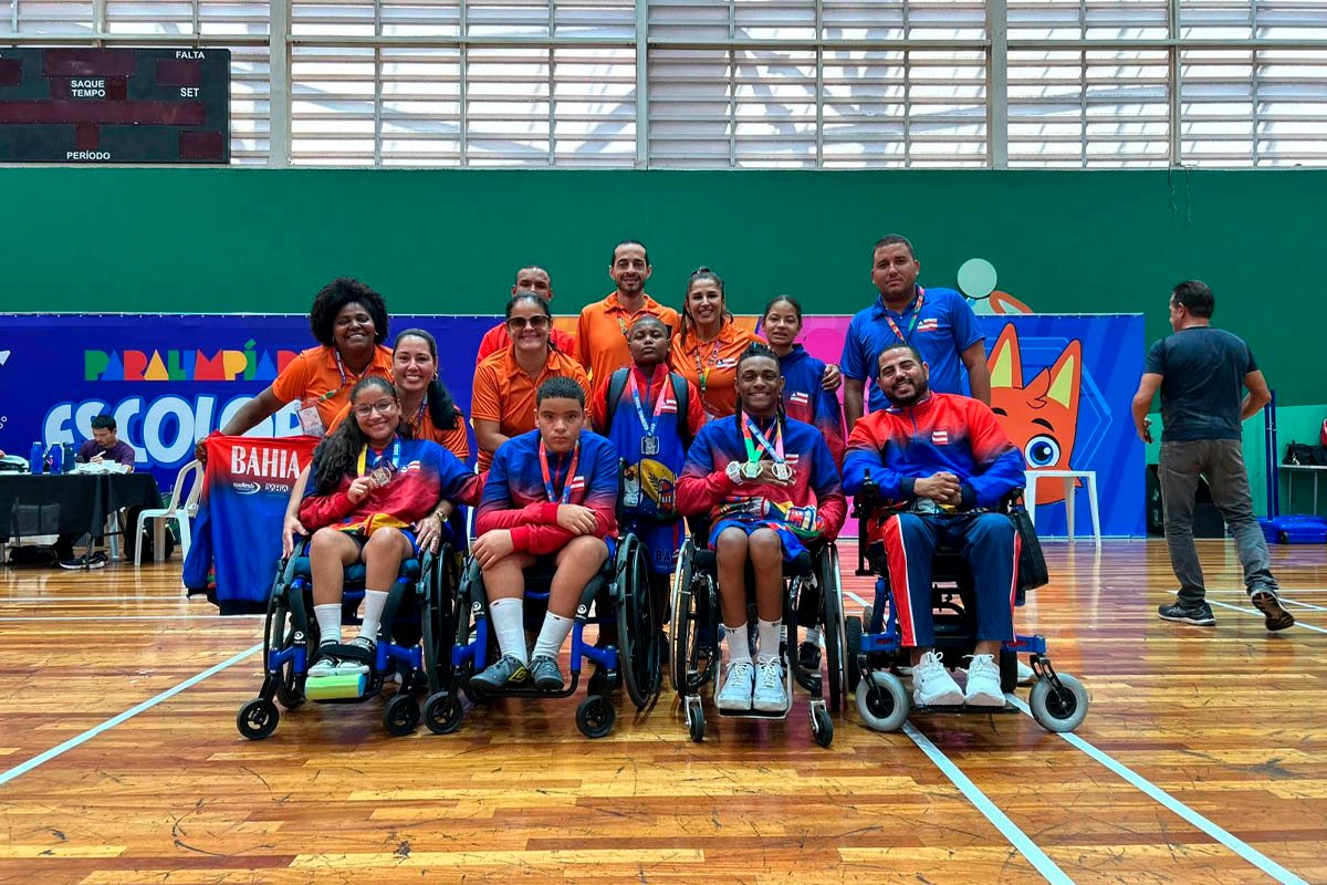 Bahia tem desempenho histórico nas Paralimpíadas Escolares e conquista 28 medalhas em cinco modalidades - 