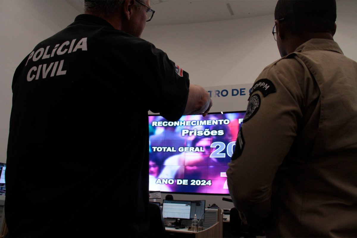 Reconhecimento facial da SSP bate recorde e alcança 2 mil foragidos na Bahia em 2025 - 