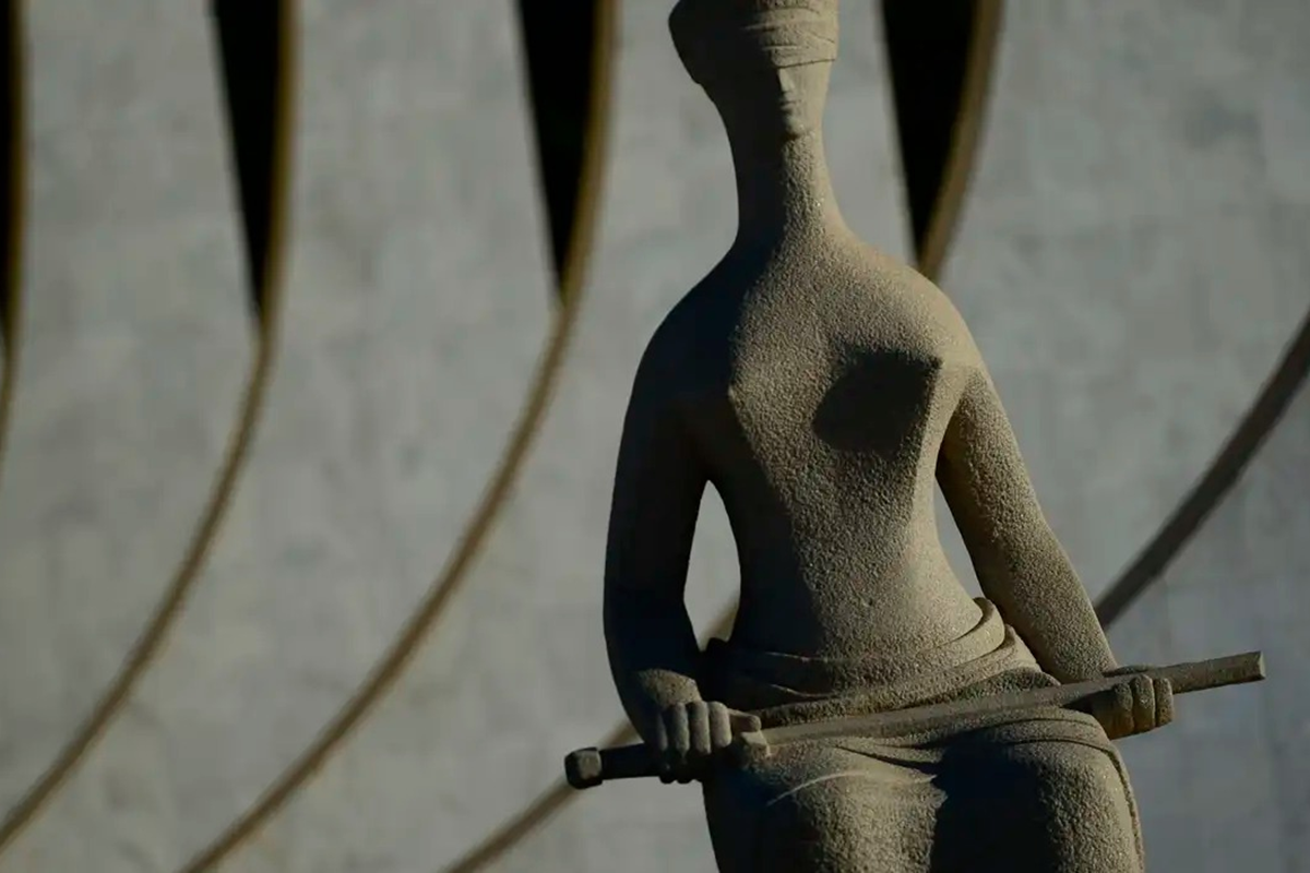 STF promove evento em Brasília para relembrar atos golpistas de 8 de janeiro - 