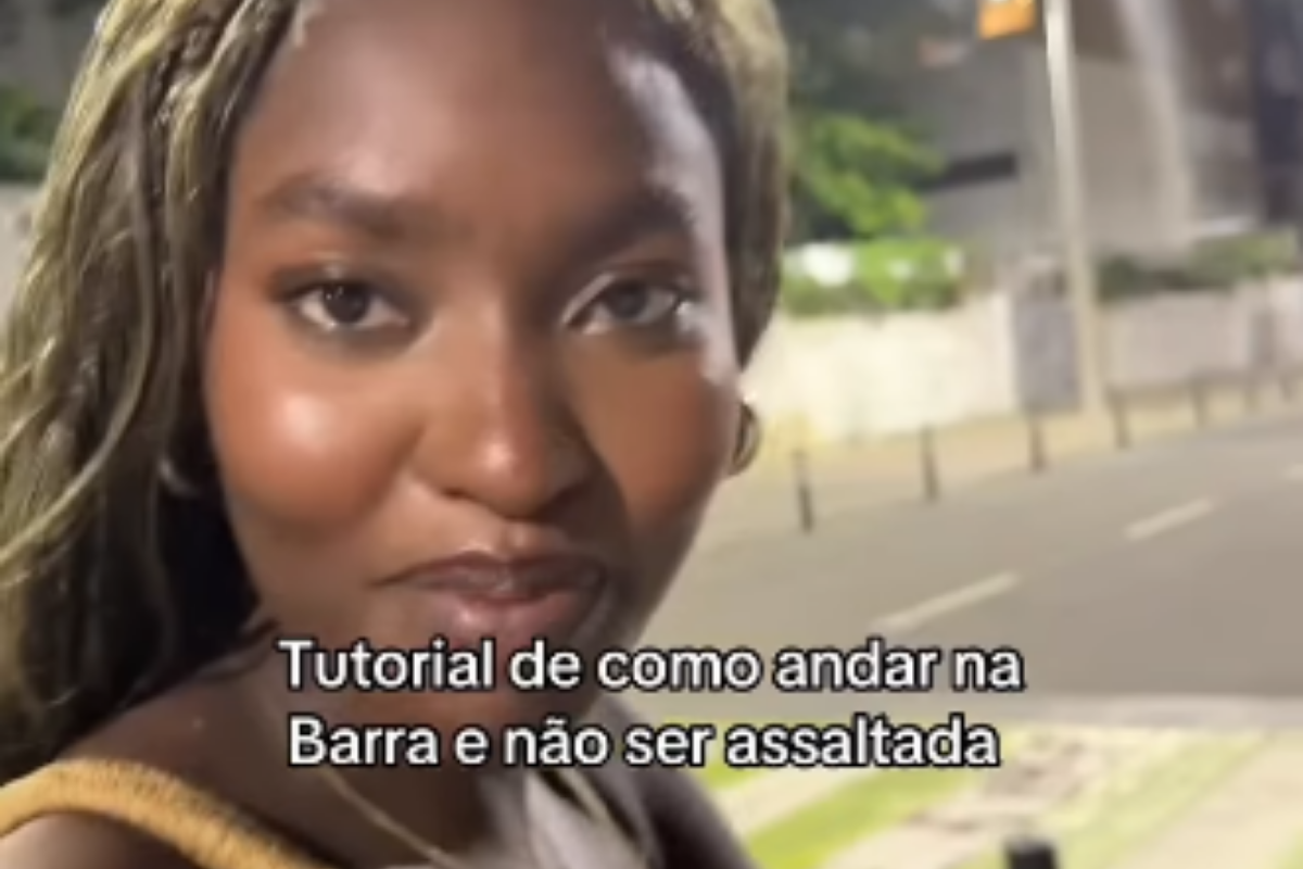 Baiana viraliza ao brincar sobre segurança em Salvador e transforma dica cotidiana em fenômeno nas redes - 