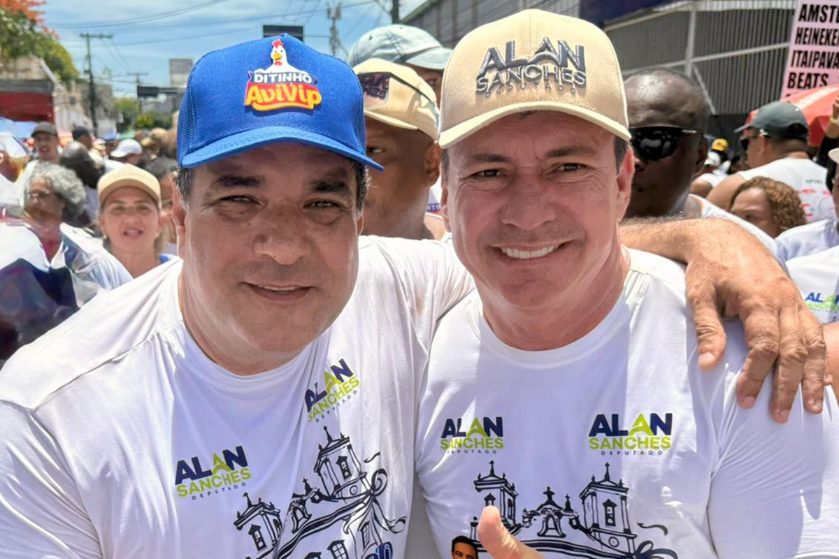 Alan Sanches diz que acolhimento popular à oposição no Bonfim reforça discurso de mudança na Bahia: ‘A oportunidade é essa’ - 