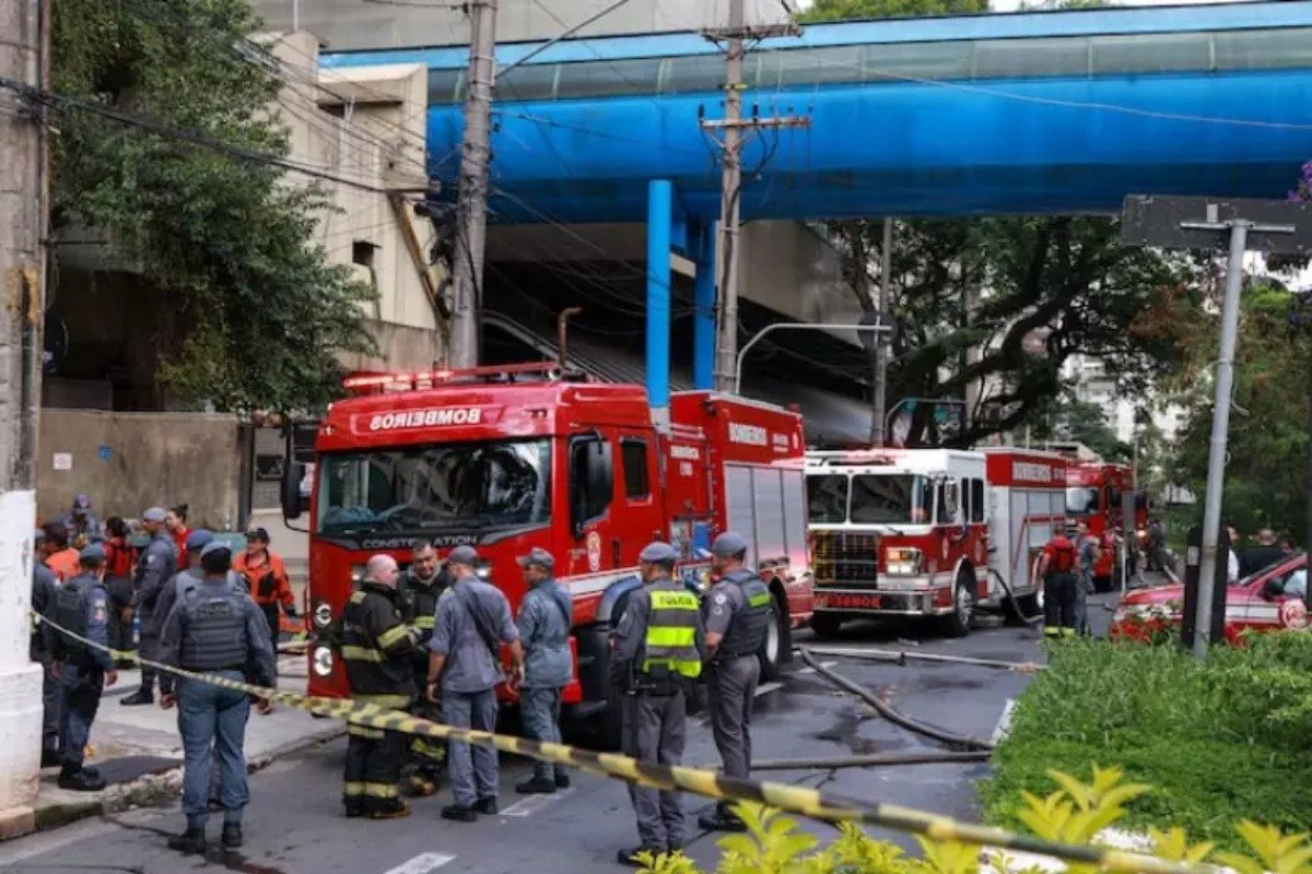 Paciente morre durante transferência após incêndio no Hospital das Clínicas em São Paulo - 