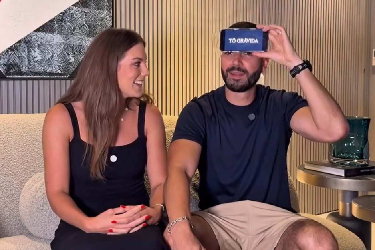 Rafa Marques e Pati Guerra anunciam gravidez e Bell Marques será avô pela primeira vez - 