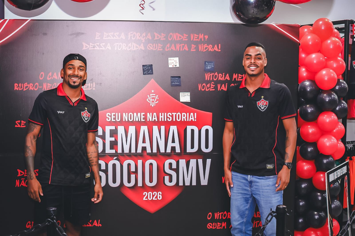 Vitória apresenta Caíque e Mateus Silva durante Semana do Sócio SMV - 