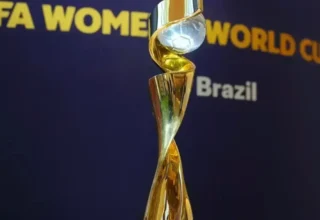 Fifa apresenta marca da Copa do Mundo Feminina de 2027 em evento no Rio de Janeiro - 