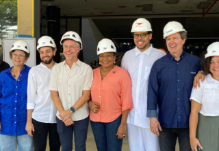 ‘A Bahia vai ganhar um presente de valor internacional’, diz ministra Margareth Menezes durante visita às obras do TCA - 