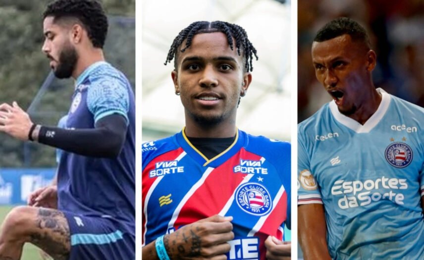 Bahia encaminha três negociações no mercado e define saídas de Rezende, Kayky e Matheus Bahia - 
