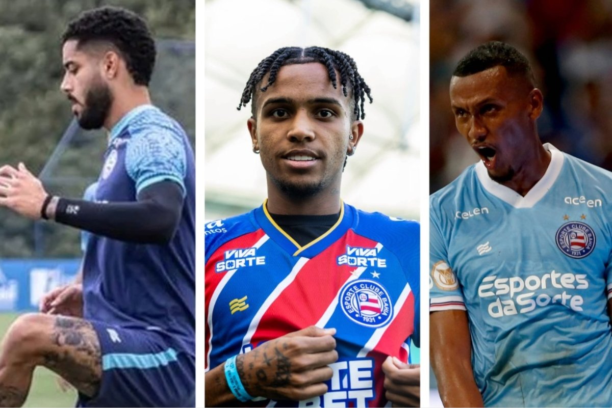 Bahia encaminha três negociações no mercado e define saídas de Rezende, Kayky e Matheus Bahia - 