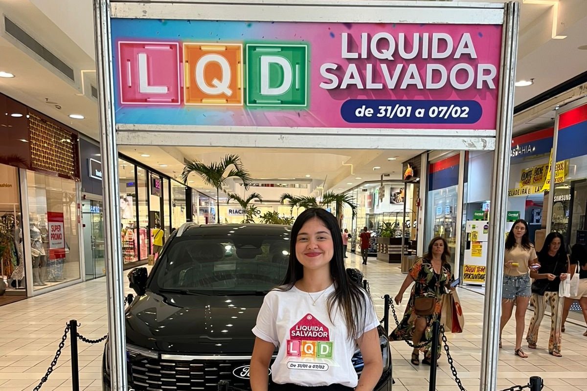 Liquida Salvador reúne ofertas em shoppings e lojas de rua até sábado; ação terá sorteio de dois carros 0km - 