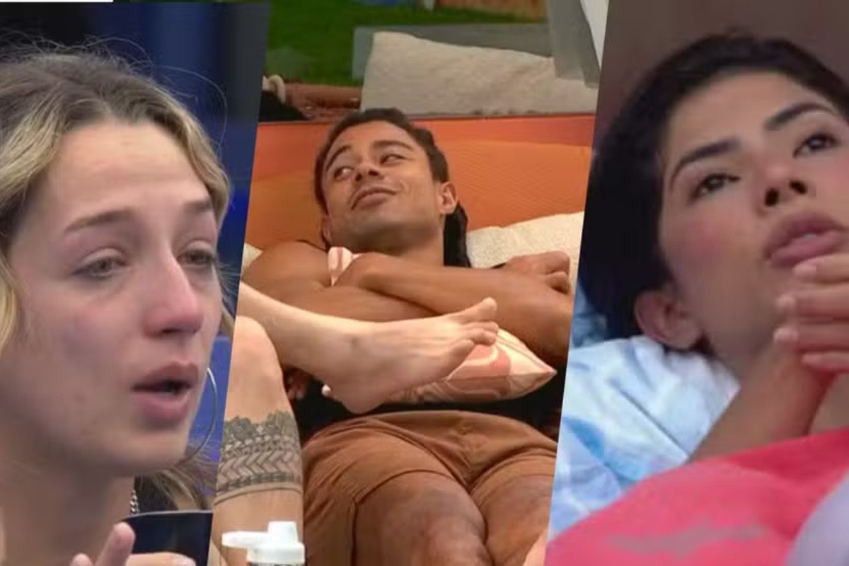 Resumo BBB 26 de domingo (08/02): Madrugada pós-paredão tem promessa de ‘veneninho’, Marciele se diz ‘traída’ e Breno avalia estar ‘queimado’ - 